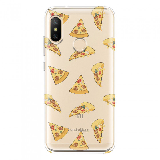 XIAOMI - Mi A2 - Soft Clear Case - Pizza Phone Case