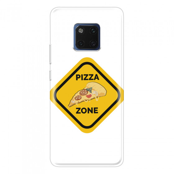 HUAWEI - Mate 20 Pro - Soft Clear Case - Pizza Zone Phone Case