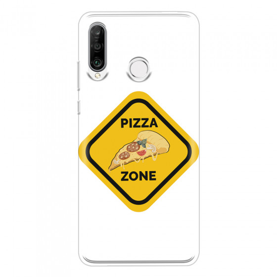 HUAWEI - P30 Lite - Soft Clear Case - Pizza Zone Phone Case