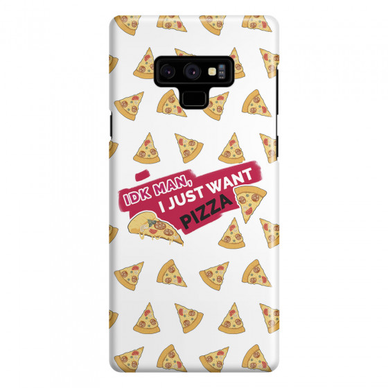 SAMSUNG - Galaxy Note 9 - 3D Snap Case - Want Pizza Men Phone Case