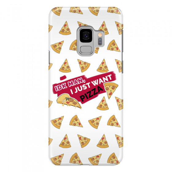 SAMSUNG - Galaxy S9 - 3D Snap Case - Want Pizza Men Phone Case
