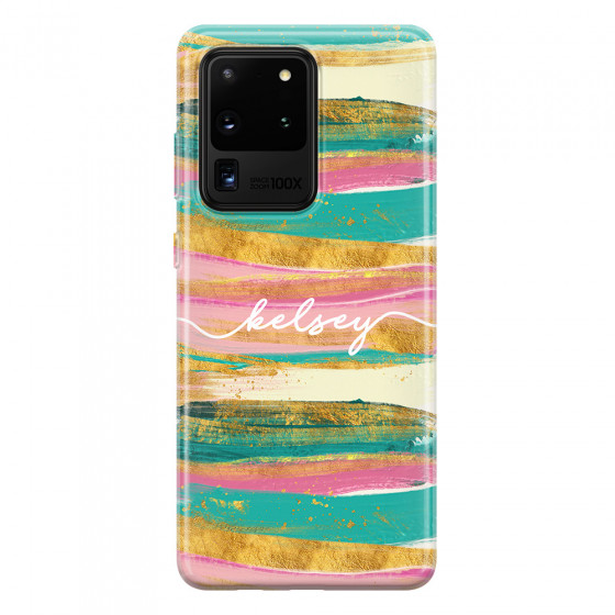 SAMSUNG - Galaxy S20 Ultra - Soft Clear Case - Pastel Palette