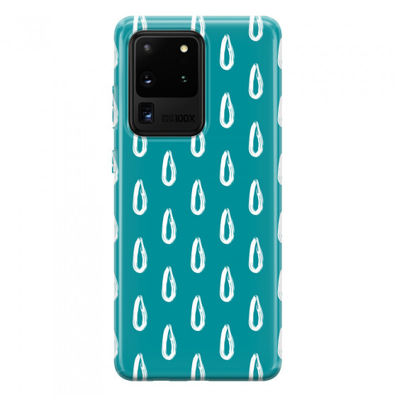 SAMSUNG - Galaxy S20 Ultra - Soft Clear Case - Pixel Drops