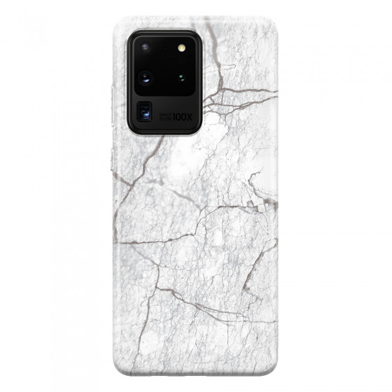 SAMSUNG - Galaxy S20 Ultra - Soft Clear Case - Pure Marble Collection II.