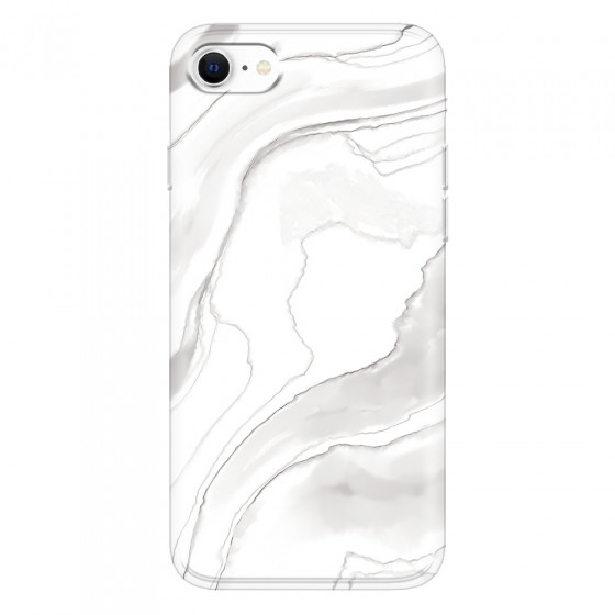 APPLE - iPhone SE 2020 - Soft Clear Case - Pure Marble Collection III.