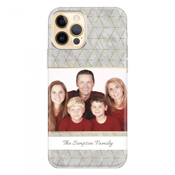 APPLE - iPhone 12 Pro - Soft Clear Case - Happy Family