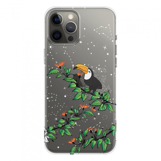APPLE - iPhone 12 Pro Max - Soft Clear Case - Me, The Stars And Toucan