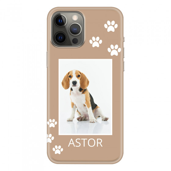 APPLE - iPhone 12 Pro Max - Soft Clear Case - Puppy
