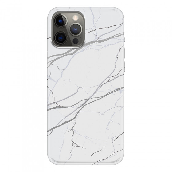 APPLE - iPhone 12 Pro Max - Soft Clear Case - Pure Marble Collection V.