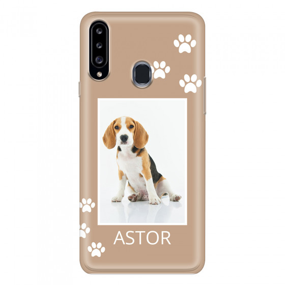 SAMSUNG - Galaxy A20S - Soft Clear Case - Puppy