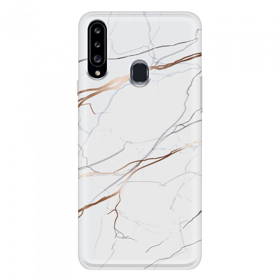 SAMSUNG - Galaxy A20S - Soft Clear Case - Pure Marble Collection IV.