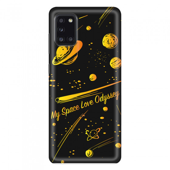 SAMSUNG - Galaxy A31 - Soft Clear Case - Dark Space Odyssey