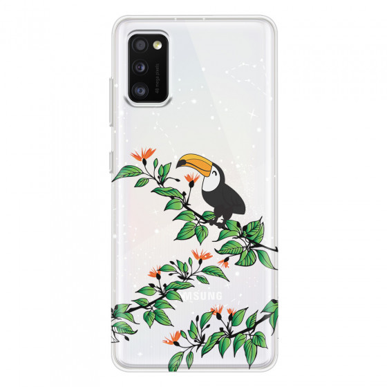 SAMSUNG - Galaxy A41 - Soft Clear Case - Me, The Stars And Toucan