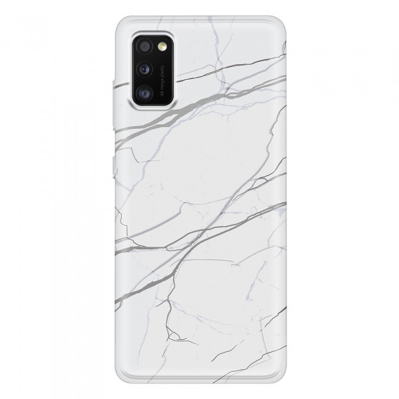 SAMSUNG - Galaxy A41 - Soft Clear Case - Pure Marble Collection V.