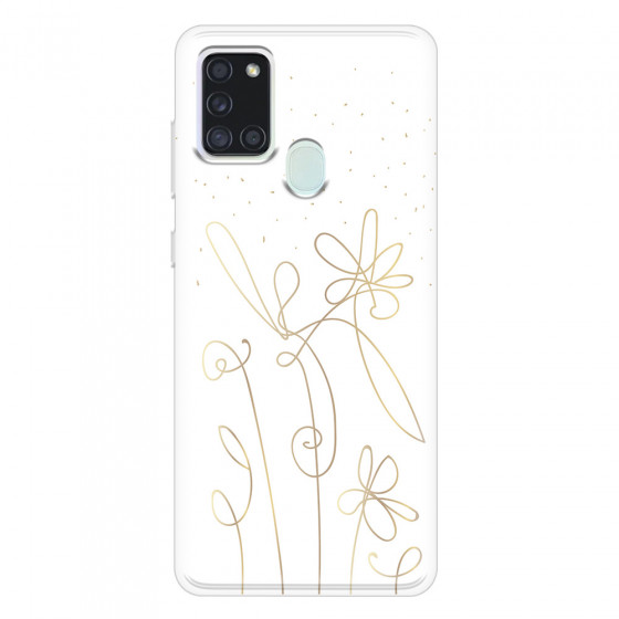 SAMSUNG - Galaxy A21S - Soft Clear Case - Up To The Stars