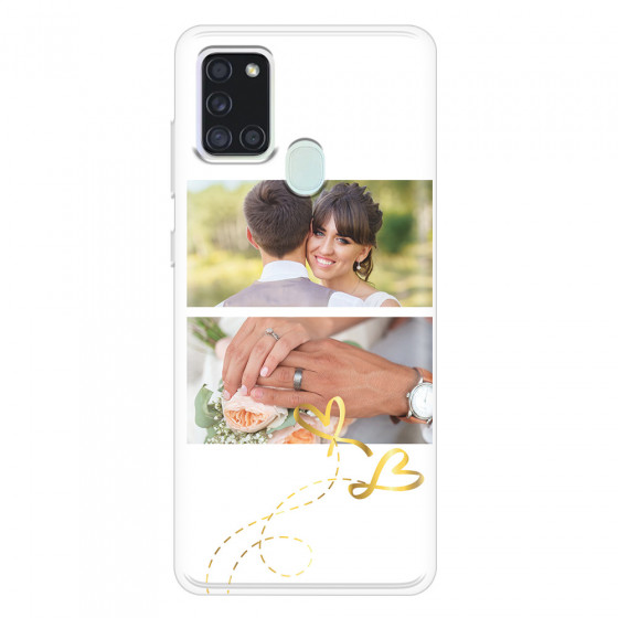 SAMSUNG - Galaxy A21S - Soft Clear Case - Wedding Day