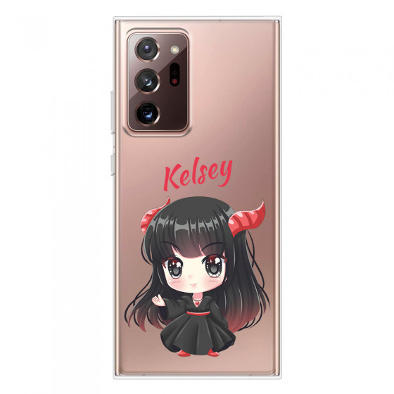 SAMSUNG - Galaxy Note20 Ultra - Soft Clear Case - Chibi Kelsey