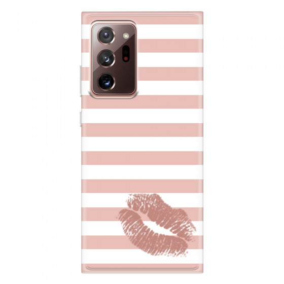 SAMSUNG - Galaxy Note20 Ultra - Soft Clear Case - Pink Lipstick