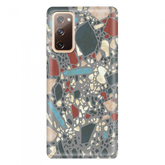 SAMSUNG - Galaxy S20 FE - Soft Clear Case - Terrazzo Design X