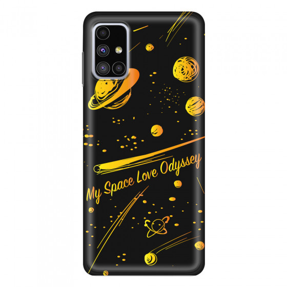 SAMSUNG - Galaxy M51 - Soft Clear Case - Dark Space Odyssey