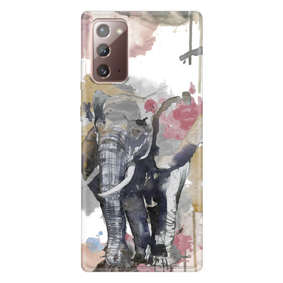 SAMSUNG - Galaxy Note20 - Soft Clear Case - Elephant