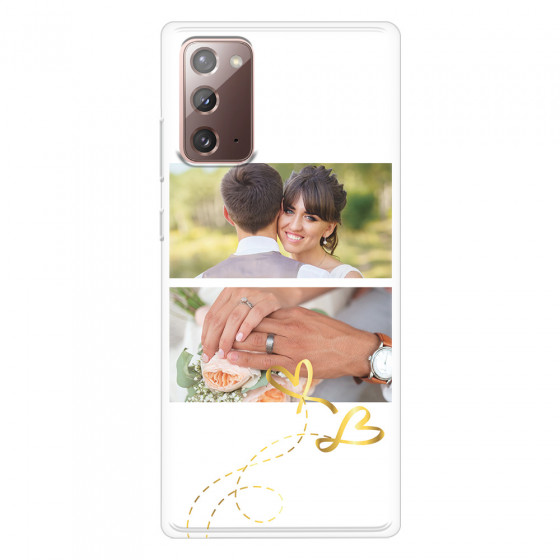 SAMSUNG - Galaxy Note20 - Soft Clear Case - Wedding Day