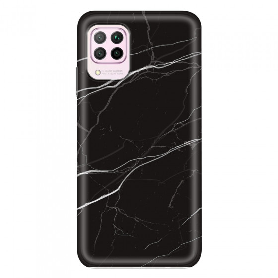 HUAWEI - P40 Lite - Soft Clear Case - Pure Marble Collection VI.