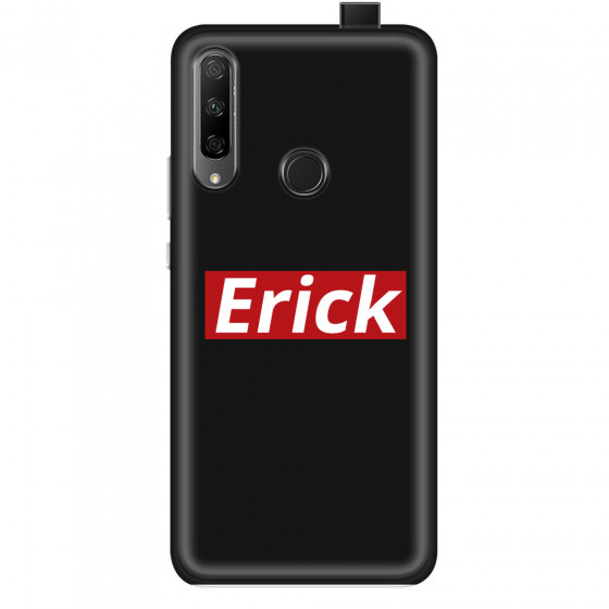 HONOR - Honor 9X - Soft Clear Case - Black & Red