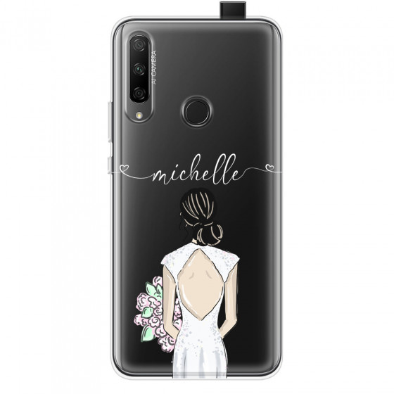HONOR - Honor 9X - Soft Clear Case - Bride To Be Blackhair II.