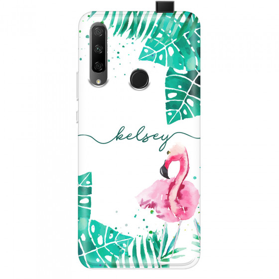 HONOR - Honor 9X - Soft Clear Case - Flamingo Watercolor
