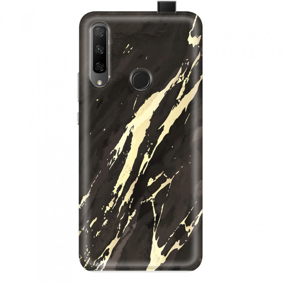 HONOR - Honor 9X - Soft Clear Case - Marble Ivory Black