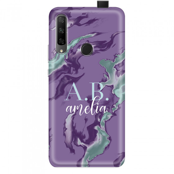 HONOR - Honor 9X - Soft Clear Case - Streamflow Violet Ocean