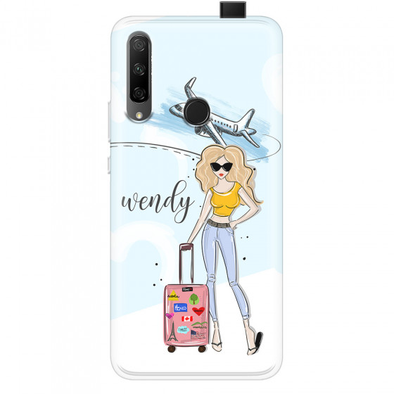 HONOR - Honor 9X - Soft Clear Case - Travelers Duo Blonde