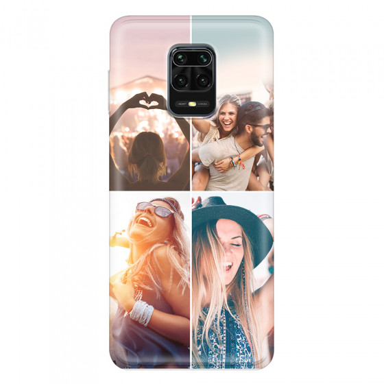 XIAOMI - Redmi Note 9 Pro / Note 9S - Soft Clear Case - Collage of 4