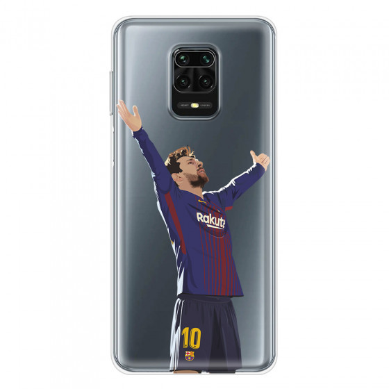 XIAOMI - Redmi Note 9 Pro / Note 9S - Soft Clear Case - For Barcelona Fans