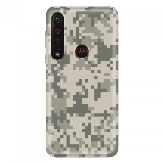 MOTOROLA by LENOVO - Moto G8 Plus - Soft Clear Case - Digital Camouflage