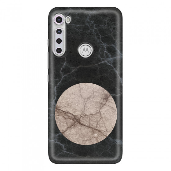 MOTOROLA by LENOVO - Moto One Fusion Plus - Soft Clear Case - Pure Marble Collection VII.