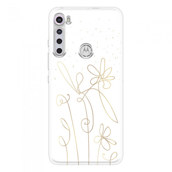 MOTOROLA by LENOVO - Moto One Fusion Plus - Soft Clear Case - Up To The Stars
