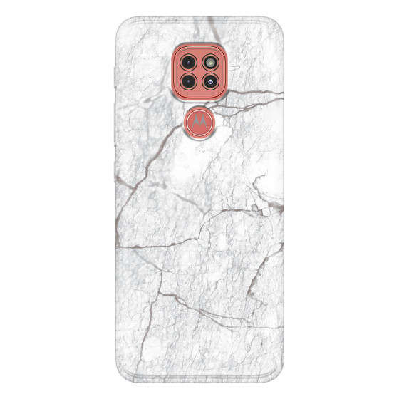 MOTOROLA by LENOVO - Moto G9 Play - Soft Clear Case - Pure Marble Collection II.