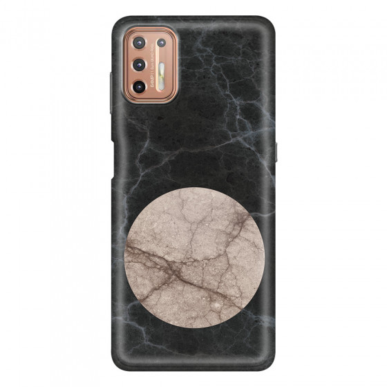 MOTOROLA by LENOVO - Moto G9 Plus - Soft Clear Case - Pure Marble Collection VII.