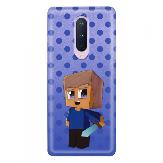 ONEPLUS - OnePlus 8 - Soft Clear Case - Blue Sword Kid