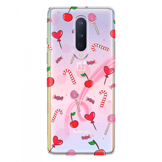 ONEPLUS - OnePlus 8 - Soft Clear Case - Candy Clear