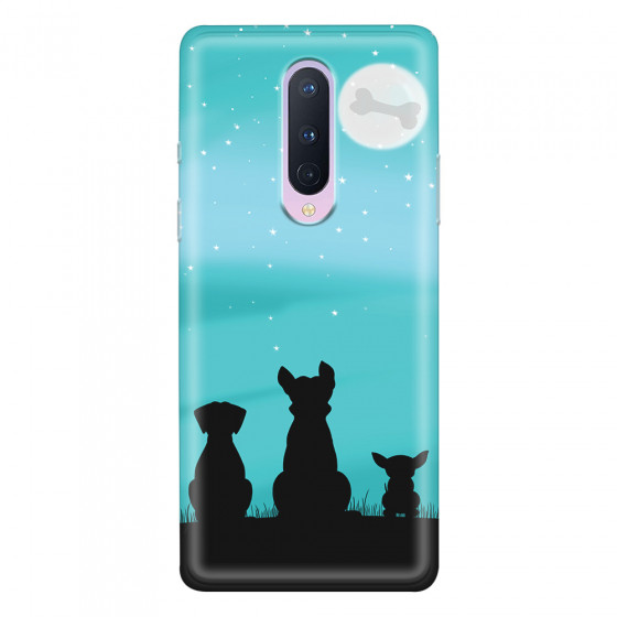 ONEPLUS - OnePlus 8 - Soft Clear Case - Dog's Desire Blue Sky