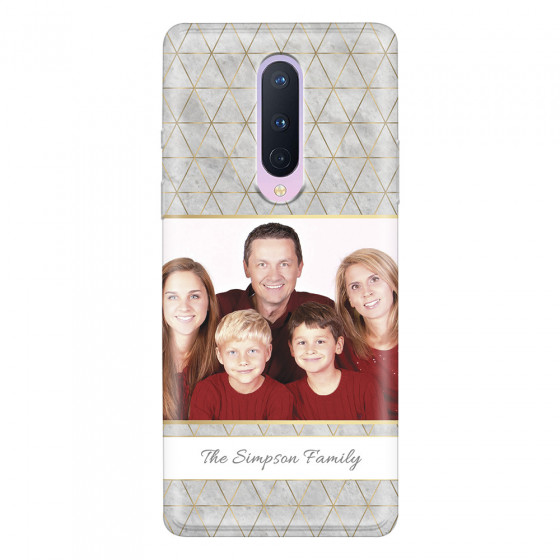 ONEPLUS - OnePlus 8 - Soft Clear Case - Happy Family