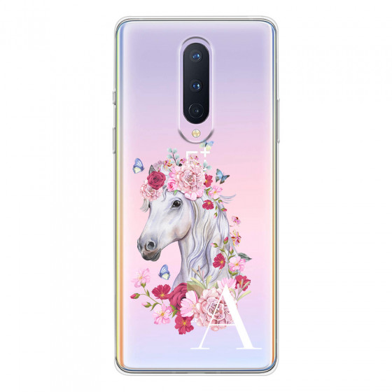 ONEPLUS - OnePlus 8 - Soft Clear Case - Magical Horse White