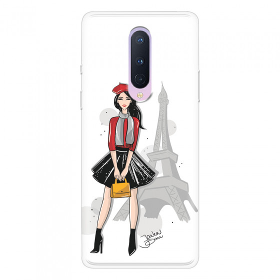 ONEPLUS - OnePlus 8 - Soft Clear Case - Paris With Love