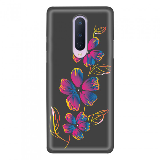 ONEPLUS - OnePlus 8 - Soft Clear Case - Spring Flowers In The Dark