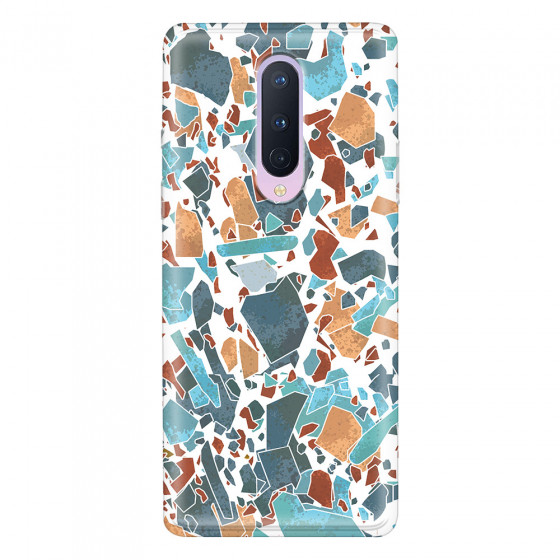 ONEPLUS - OnePlus 8 - Soft Clear Case - Terrazzo Design IV