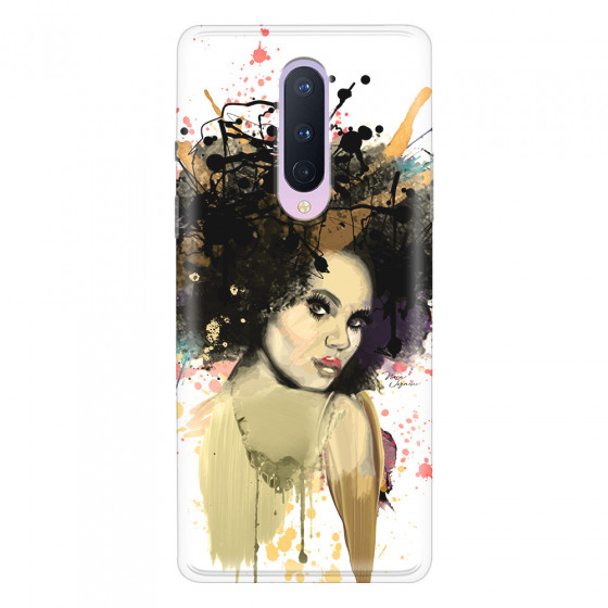 ONEPLUS - OnePlus 8 - Soft Clear Case - We love Afro
