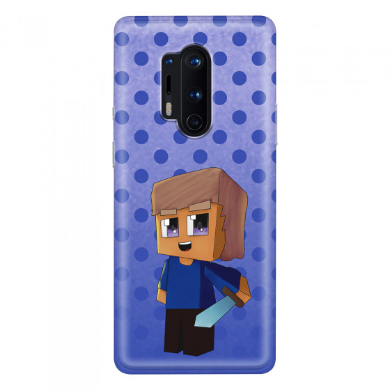 ONEPLUS - OnePlus 8 Pro - Soft Clear Case - Blue Sword Kid